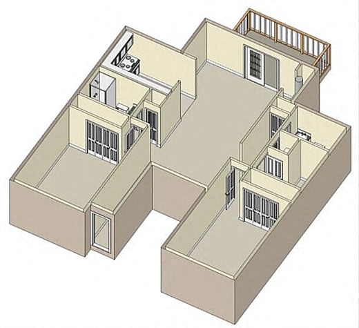 B10-2 / 2 floorplan