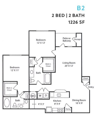 Ascent at Windward_alpharetta_ga_apartment a floor plan of 2 b 2 b