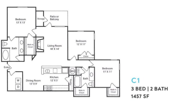 Ascent at Windward_alpharetta_ga_apartment a floor plan of 3 b 2 b