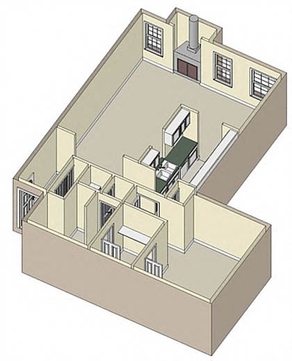 A6R-1 / 1 floorplan