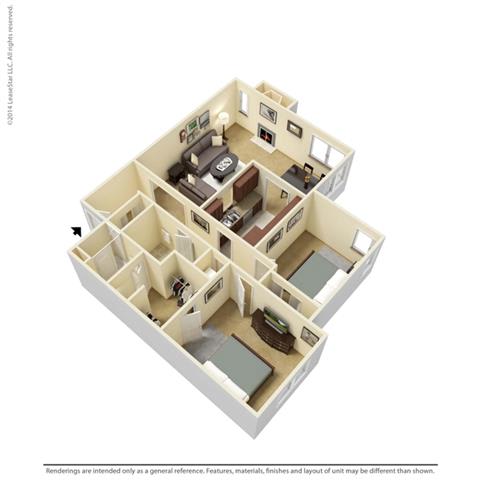 B6-2 / 2 floorplan