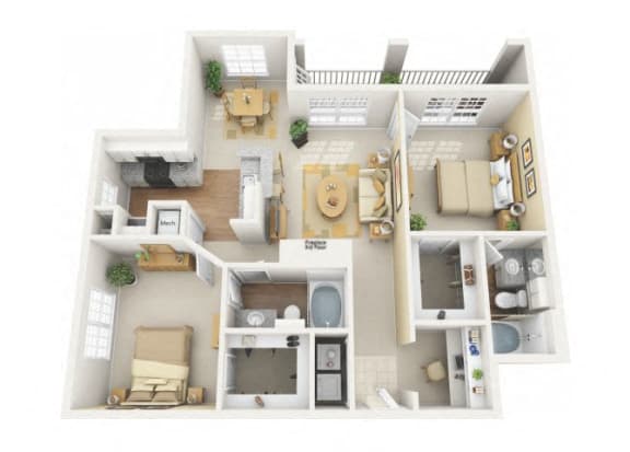 B1 Upgrade floorplan