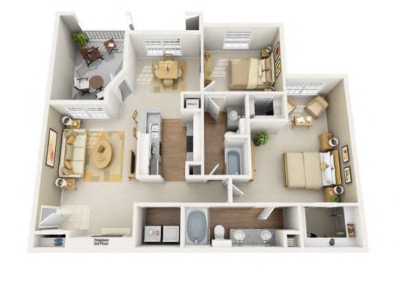 B3 Upgraded floorplan