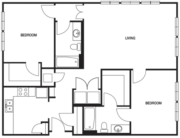 B04 2 Bed | 2 Bath B04 2 Bed | 2 Bath
