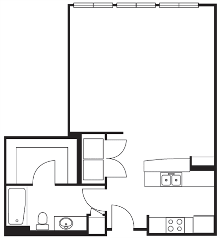 S13 0 Bed | 1Bath