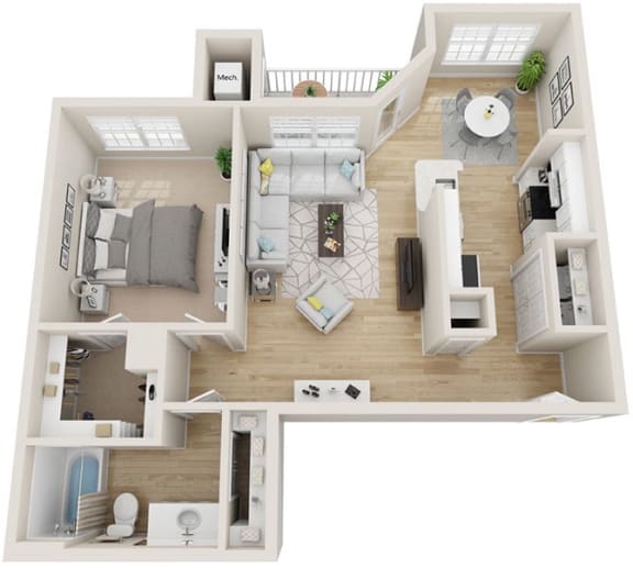 Floor Plan  Gala Renovated