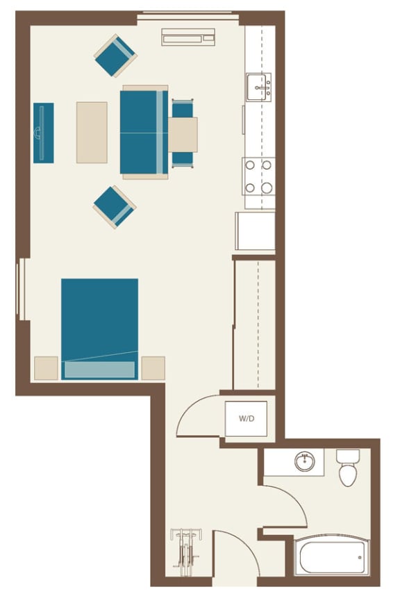Floorplan-Studio B11
