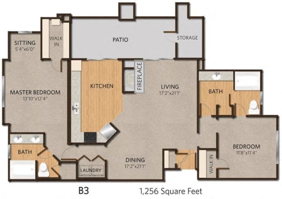 B3 floorplan