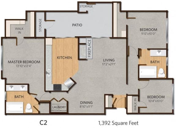 C2 floorplan