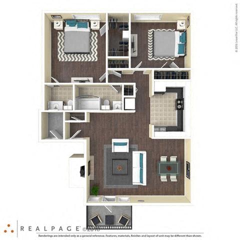 B1, 2 br, 1.5 ba