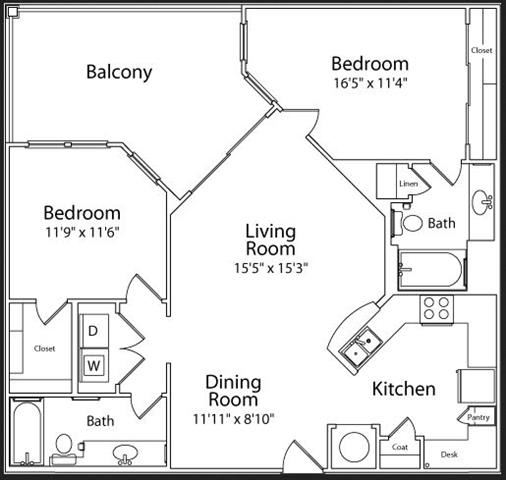 2br/2ba, the jordan
