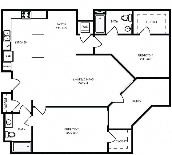 2E	2 / 2 floorplan