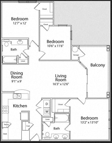 3br/2ba, york