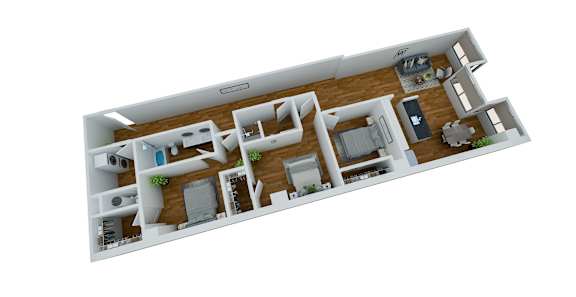 Lindell 3 Bed