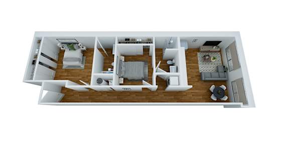 Tucker 2 Bed