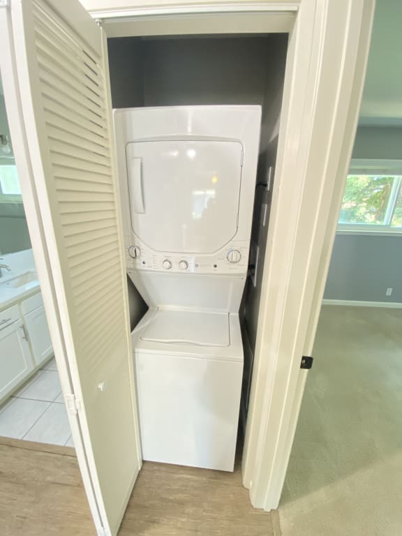 washer and dryer