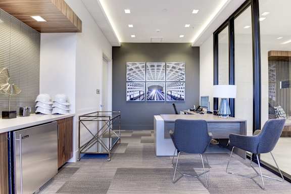 On-site leasing team at Valo Apartments in the Southwest Waterfront neighborhood of Washington, DC
