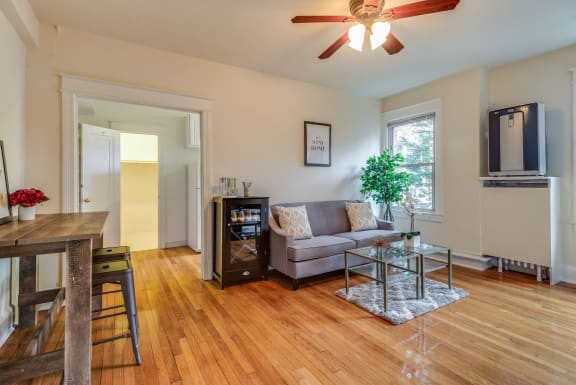 Living Room Interior at 4115 Wisconsin, Washington, Washington