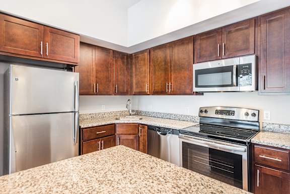 Granite countertop at 1600 Pennsylvania Ave SE Apartments, Washington, Washington