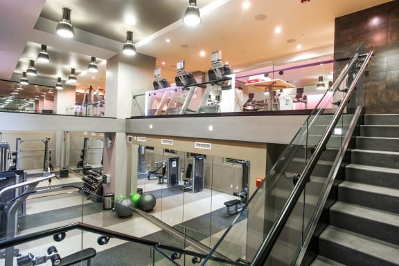Fitness center at Lex and Leo at Waterfront Station, Washington, DC