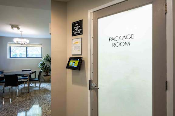 Package room at The Livingston in Chevy Chase, NW Washington, DC 20015