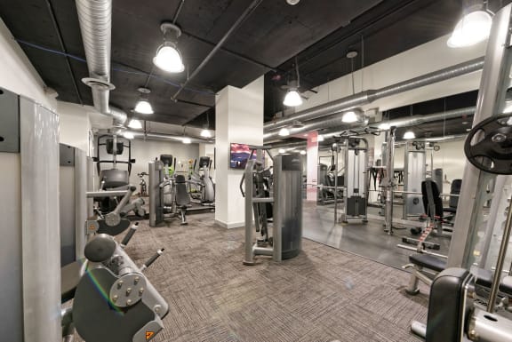 Fitness Center With Modern Equipment at Park Place at Petworth, Washington, DC 20011