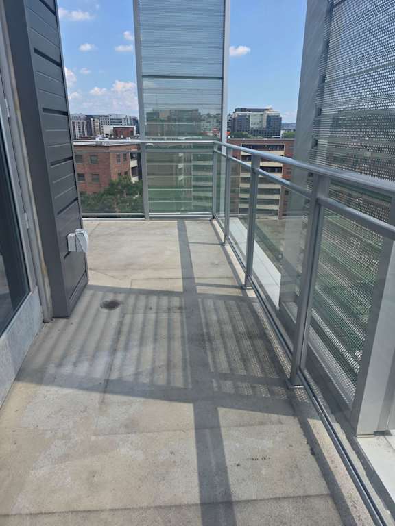 Balcony at Valo Apartments in Southwest Waterfront in Washington DC 20024