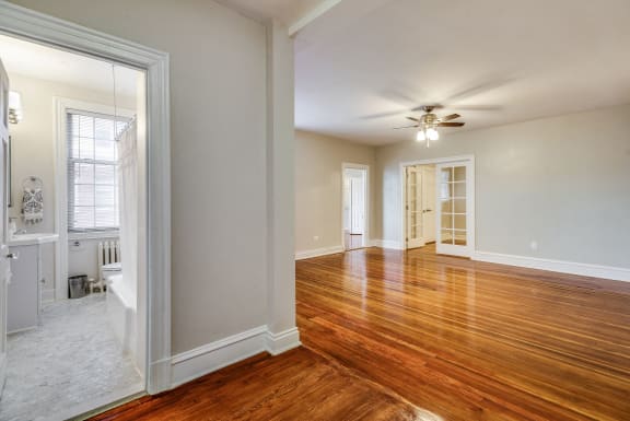 Hardwood Flooring at Cathedral Mansions, Washington, DC