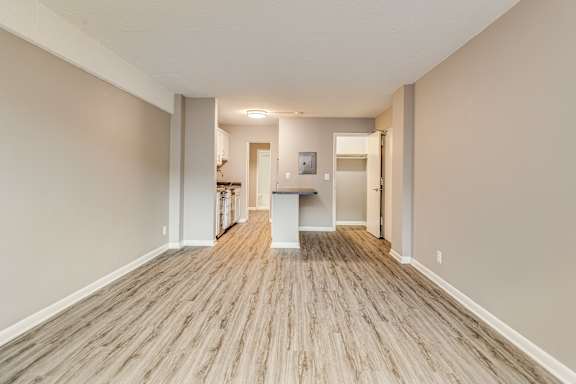 Open concept layout at The Palisades in Logan Circle NW Washington DC 20005
