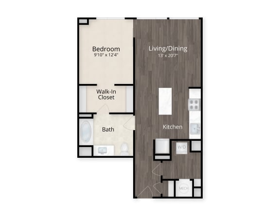 One Bedroom at Valo Apartments, District of Columbia