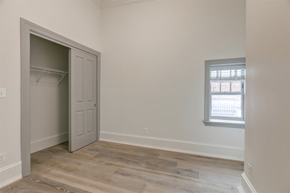 Studio 11 bedroom and closet