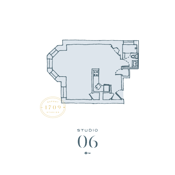 Studio 06 Floorplan