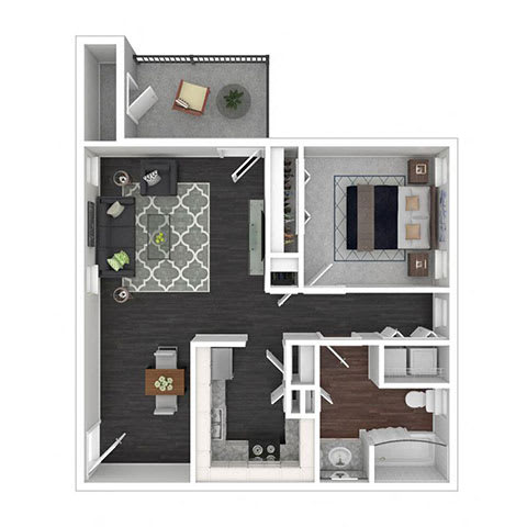 Floor Plan  at Vista Linda, Santa Fe, New Mexico