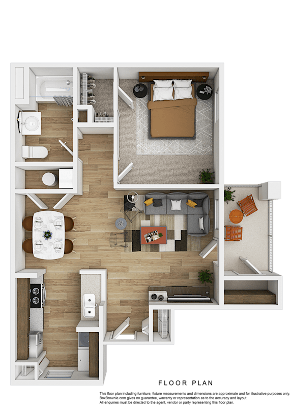 1 bed 1 bath at Arbors at Hickory Creek Apartments , Apartments, University Park, IL