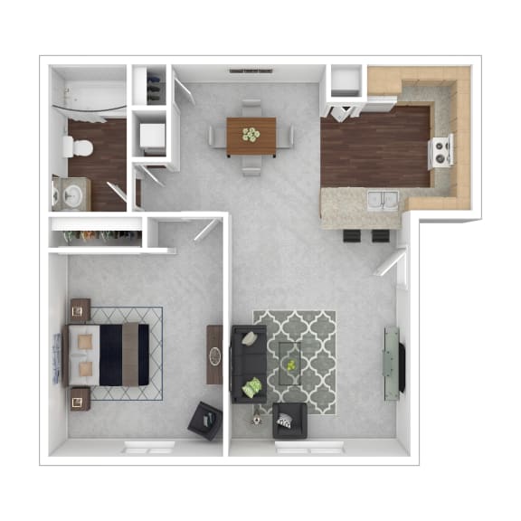 a floor plan of a 1 bedroom apartment at the biltmore apartments in dallas,