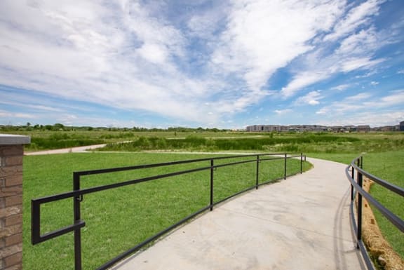 Path to trails at Connect at First Creek, Colorado, 80249