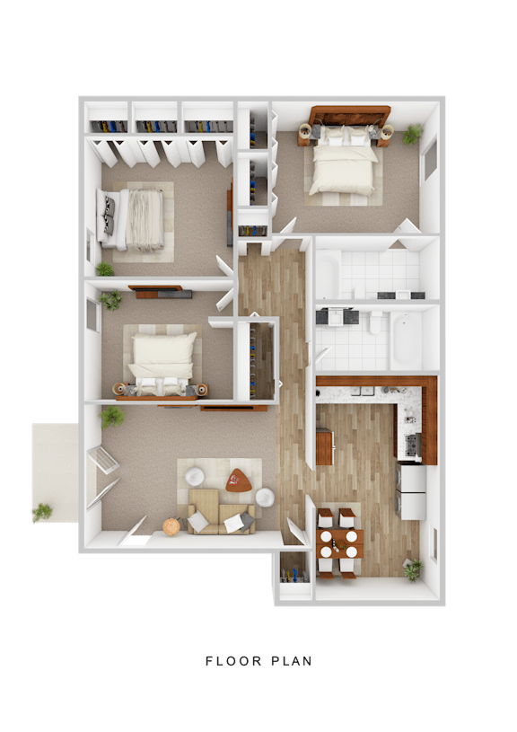 Floor Plans of Emerald Pointe in Riverdale, GA