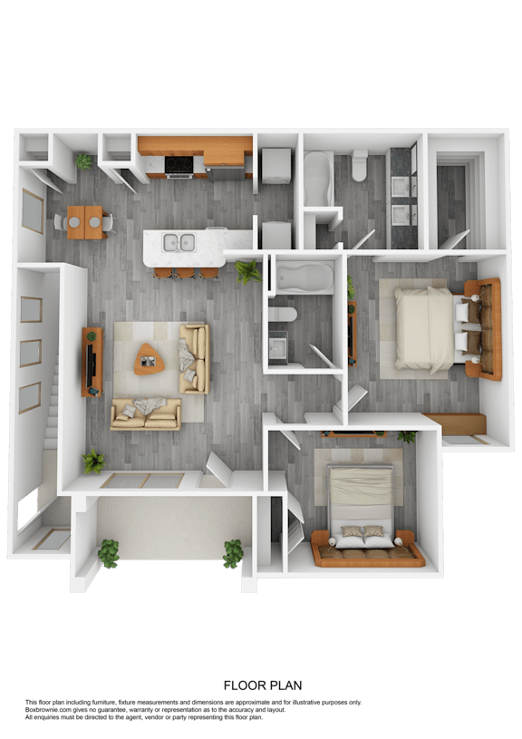 2 bed 2 bath at Province of Briarcliff Apartments, Kansas City, MO