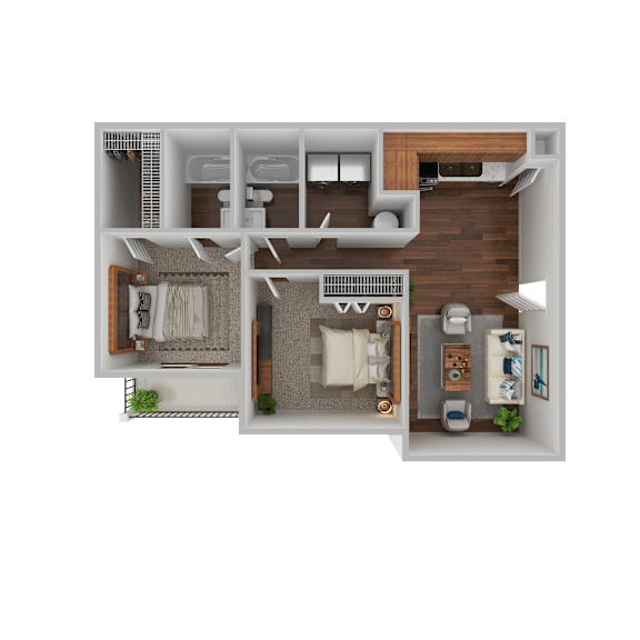 MCG Floor Plan at Crossroads Station, North Carolina, 28213