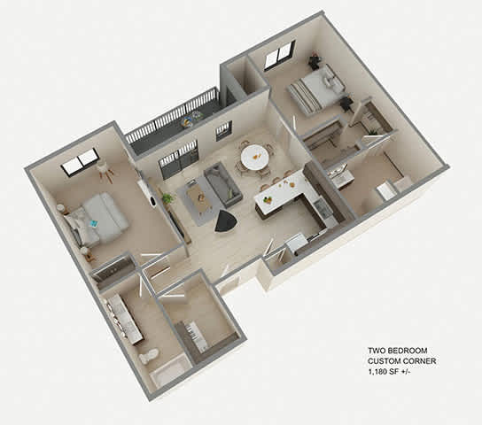 Floor Plan  Norway Floor Plan at Cedar Green, Minnesota