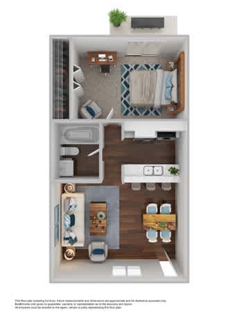 Maple Floor Plan at Crestview Huntington, Concord, 28027