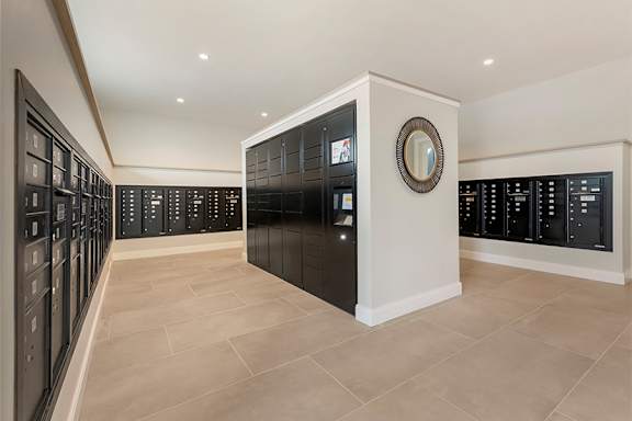 Modern Locker System at Momentum at First Creek, Denver, CO, 80249