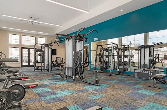 Fitness Facility at Momentum at First Creek, Denver, 80249