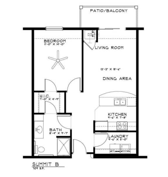 Floor Plan  Summit Floor Plan at The Estates at Arbor Oaks, Andover, MN, 55304