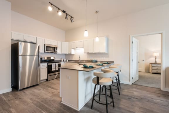 Model Kitchen at Lake Ridge, Prior Lake, MN, 55379