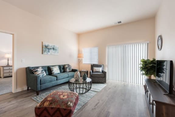Model Living Room at Lake Ridge, Prior Lake, 55379