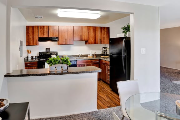 Dining Room with Open Kitchen  at Kenilworth at Charles Apartments, Maryland
