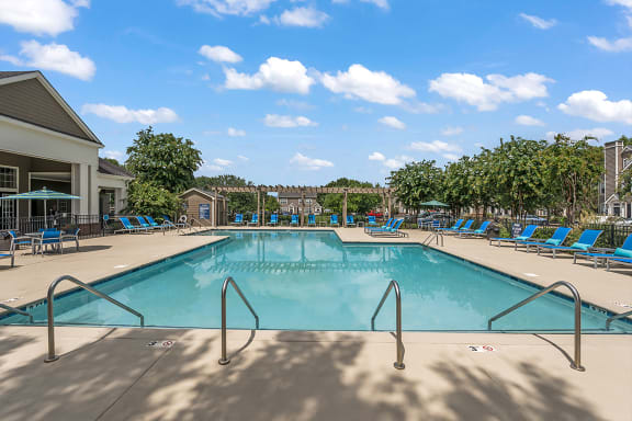 pool and sundeck at Fortress Grove, Murfreesboro, Tennessee