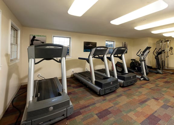 24-Hour Fitness Center at Courthouse Square Apartments, Maryland