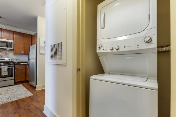 Stackable Washer and Dryer at Park and Kingston, Charlotte, NC